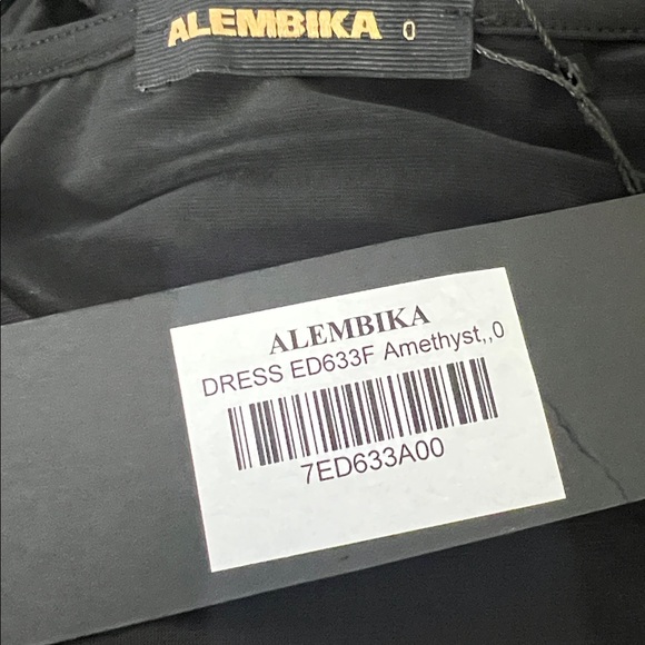 Alembika Amethyst Black Mixed Print Cocoon Midi Dress Size 0 | US Size 4-6 NWT - Picture 7 of 13